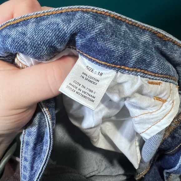 High waisted Straight Leg Jeans - Picture 4 of 4